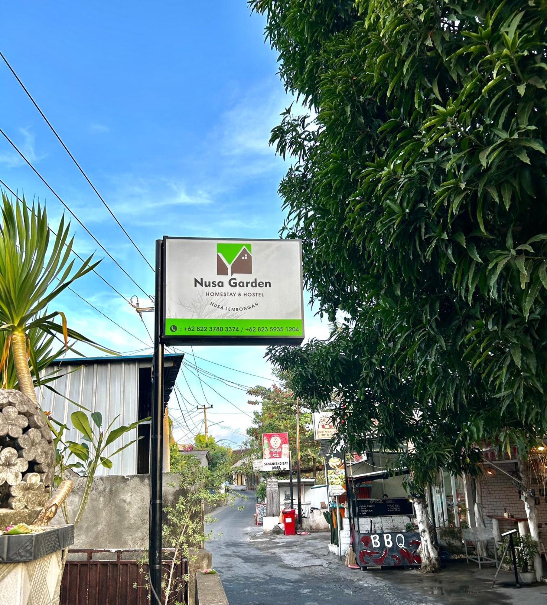 Nusa Garden Homestay レンボンガン島 エクステリア 写真