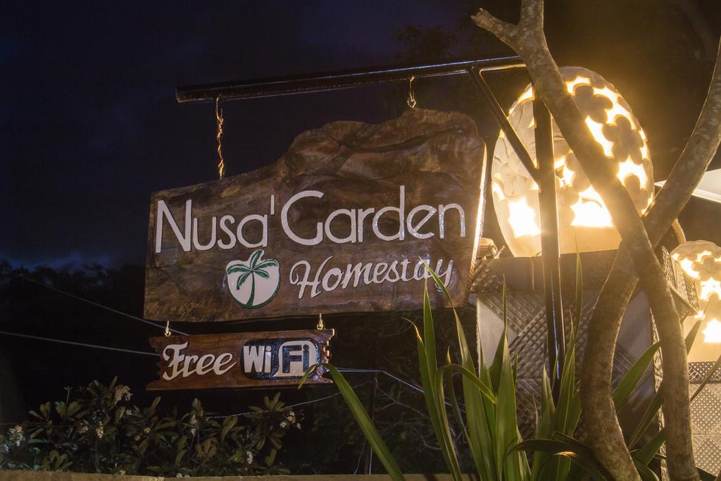 Nusa Garden Homestay レンボンガン島 エクステリア 写真